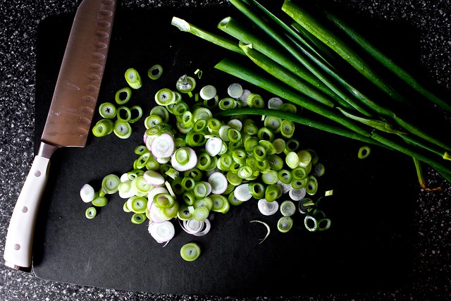 Spring salad featuring new potatoes